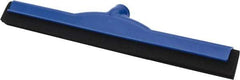 PRO-SOURCE - 18" Rubber Blade Floor Squeegee - Blue - Americas Industrial Supply