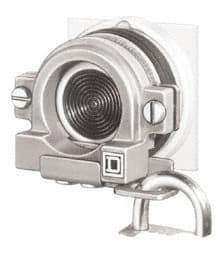 Square D - Extended Mushroom Head Pushbutton Switch Padlock Attachment - Extended Mushroom Head Pushbutton - Americas Industrial Supply