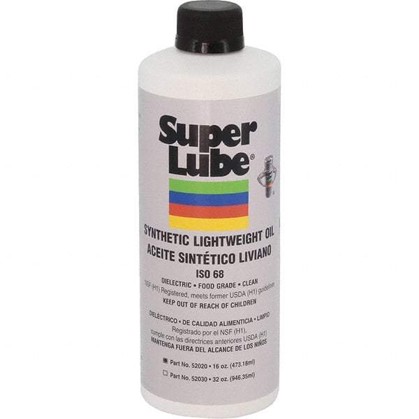 Synco Chemical - 16 oz Bottle Synthetic Lubricant - Translucent, -40°F to 500°F, Food Grade - Americas Industrial Supply