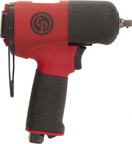 Chicago Pneumatic - 3/8" Drive, 11,500 RPM, 332 Ft/Lb Torque Impact Wrench - Pistol Grip Handle, 8 CFM, 90 psi, 1/4" NPT Inlet - Americas Industrial Supply