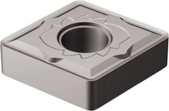Sandvik Coromant - CNMG432 SM Grade H13A Carbide Turning Insert - Uncoated, 80° Diamond, 1/2" Inscr Circle, 3/16" Thick, 1/32" Corner Radius - Americas Industrial Supply