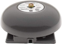 Edwards Signaling - 6" Diam, 24 VDC Bell - 0.062 Amps, 92 Decibles at 10', Vibrating, Waterproof - Americas Industrial Supply
