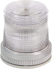 Edwards Signaling - 120 VAC, 4X NEMA Rated, LED, Amber, Blue, Red, Multi Status Indicator - 65, 120, 240 Flashes per min, 3/4 Inch Pipe, 4-1/2 Inch Diameter, 4-5/8 Inch High, Pipe Mount, Surface Mount, Wall Mount - Americas Industrial Supply