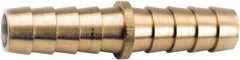 ANDERSON METALS - Hose Barb x Hose Barb Hose Mender - 5/8" ID Hose, Lead Free Brass - Americas Industrial Supply