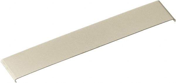 Hubbell Wiring Device-Kellems - 60 Inch Long x 4-3/4 Inch Wide x 1/4 Inch High, Rectangular Raceway Cover - Ivory, For Use with HBL4750 Series Raceways - Americas Industrial Supply