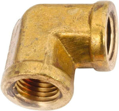 ANDERSON METALS - Class NSF, 3/8" Internal Pipe, Lead Free Brass 90° Elbow - NPT - Americas Industrial Supply