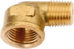 ANDERSON METALS - Class NSF, 3/8 x 1/2" Internal Pipe, Lead Free Brass 90° Street Elbow - NPT - Americas Industrial Supply