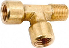 ANDERSON METALS - Class NSF, 1/4" Internal Pipe, Lead Free Brass Street Tee - NPT - Americas Industrial Supply