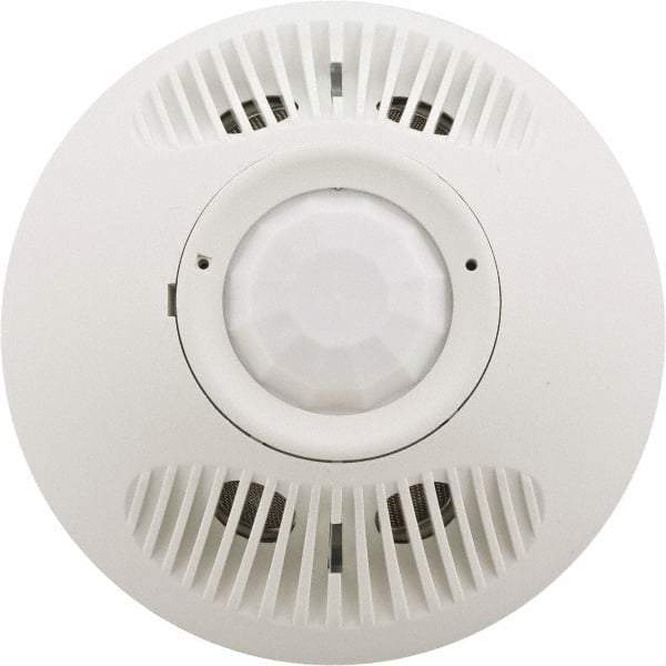 Hubbell Wiring Device-Kellems - 24 VAC/VDC, Indoor Ceiling Mount Infrared and Ultrasonic Sensor - 1-1/2 Inch High - Americas Industrial Supply