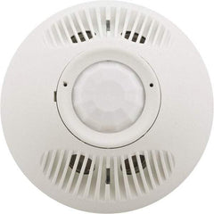 Hubbell Wiring Device-Kellems - 24 VAC/VDC, Indoor Ceiling Mount Infrared and Ultrasonic Sensor - 1-1/2 Inch High - Americas Industrial Supply