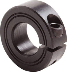 Climax Metal Products - 65mm Bore, Steel, One Piece Clamp Collar - 3-3/4" Outside Diam - Americas Industrial Supply