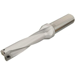 Iscar - 144mm Max Drill Depth, 4xD, 36mm Diam, Indexable Insert Drill - 2 Inserts, 32mm Shank Diam, Whistle Notch Shank - Americas Industrial Supply