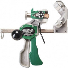 Greenlee - 1/2" to 3" Capacity Cable Wire Stripper - 1/2" Min Wire Gage - Americas Industrial Supply