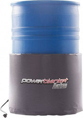 Powerblanket - 18-1/2" Wide, 30 Gallon Wrap-Around Drum Heater - 120 Volt, 2.33 Amps, 0°F to 145°F Thermostat Rating - Americas Industrial Supply
