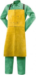 Steiner - 24 x 36" General Purpose Waist Apron - Leather, Yellow, 1 Pocket, Strap Closure - Americas Industrial Supply