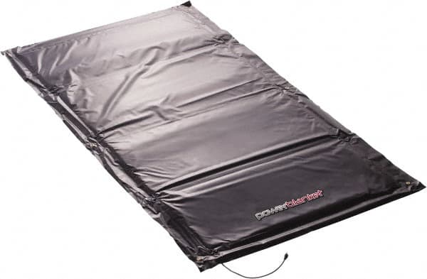 Powerblanket - 108" Long x 60" Wide, Flat, PVC, Standard Heat Blanket - 120 Volts, Flat Back - Americas Industrial Supply