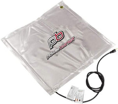 Powerblanket - 24" Long x 24" Wide, Flat, PVC, Standard Heat Blanket - 120 Volts, Flat Back - Americas Industrial Supply