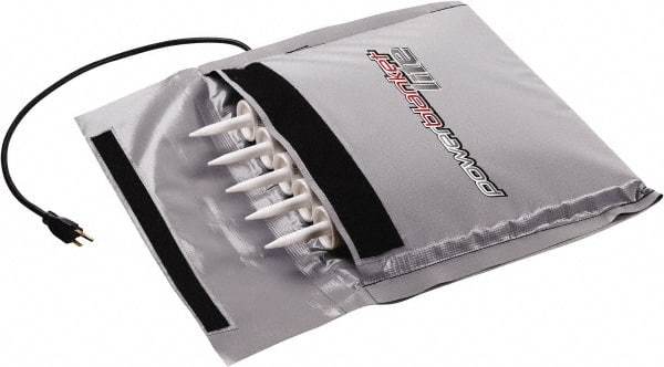 Powerblanket - 24" Long x 13" Wide, Flat, PVC, Caulk Warmer - 120 Volts, Flat Back - Americas Industrial Supply