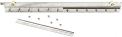 Steiner - 3' Long Galvanized Steel Dock Strip Door Strip Door Trolley - Use with Track & Roller Track - Americas Industrial Supply