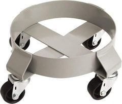 E.R. Wagner - 700 Lb Load Capacity, 5 to 16 Gal Pail Dolly - 12-1/2" Wide x 6" High, 4 Steel Wheels - Americas Industrial Supply