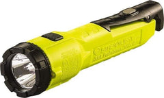 Streamlight - White LED Bulb, 140 Lumens, Industrial/Tactical Flashlight - Yellow Plastic Body, 3 AA Alkaline Batteries Not Included - Americas Industrial Supply