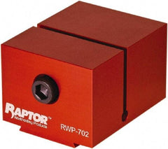 Raptor Workholding - 1-1/2" Jaw Width, 1.82" High x 2.35" Long x 2.95" Wide Dovetail Vise - For Use with 4 & 5 Axis Workholding Systems - Americas Industrial Supply