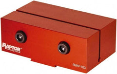 Raptor Workholding - 1-1/2" Jaw Width, 1.82" High x 5" Long x 2.95" Wide Dovetail Vise - For Use with 4 & 5 Axis Workholding Systems - Americas Industrial Supply
