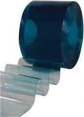Clearway Door - Clear Low Temp Non-Reinforced QuickStrip Roll Dock Curtain Strips - 12" Wide x 200' Long x 1/8" Thick - Americas Industrial Supply