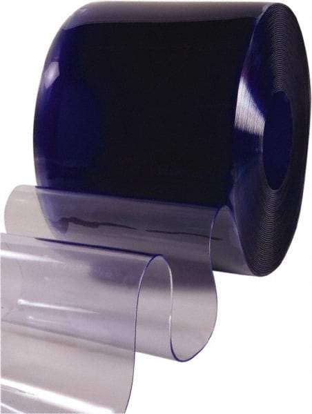 Clearway Door - Clear Standard Bulk Strip Roll Dock Curtain Strips - 16" Wide x 100' Long x 0.16" Thick - Americas Industrial Supply