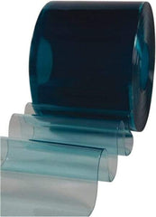 Clearway Door - Clear Low Temp Non-Reinforced QuickStrip Roll Dock Curtain Strips - 16" Wide x 100' Long x 0.16" Thick - Americas Industrial Supply