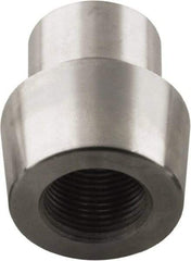 Made in USA - 3/8-24 Rod End Weldable Tube End - 5/8" Tube Size, Left Hand Thread - Americas Industrial Supply