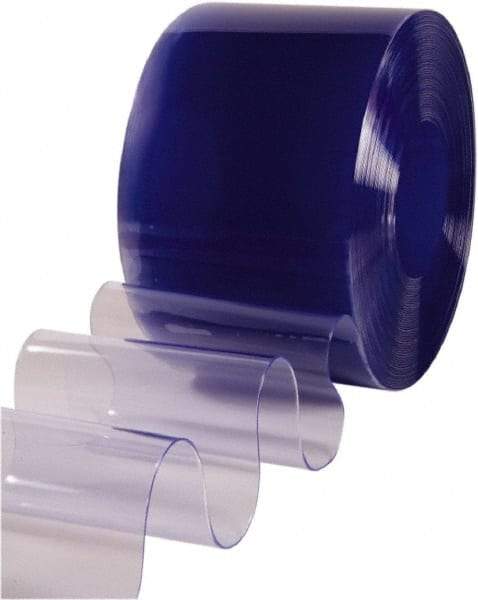 Clearway Door - Clear Standard QuickStrip Roll Dock Curtain Strips - 12" Wide x 300' Long x 0.08" Thick - Americas Industrial Supply