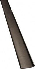 GridMAX - 4' Long x 1-1/16" Wide x 0.16" Thick, Vinyl Ceiling Grid Cover - ASTM E-84 Specification, Black - Americas Industrial Supply