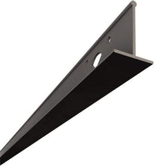 HG-Grid - 8' Long x 61/64" Wide x 1.94" Thick, Vinyl Ceiling Grid - ASTM E-84 Specification, Black - Americas Industrial Supply