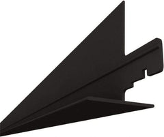HG-Grid - 24-1/2" Long x 61/64" Wide x 0.15" Thick, Vinyl Cross Tee - ASTM E-84 Specification, Black - Americas Industrial Supply