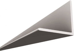 HG-Grid - 8' Long x 15/16" Wide x 15/16" Thick, Vinyl Angled Molding - ASTM E-84 Specification, White - Americas Industrial Supply