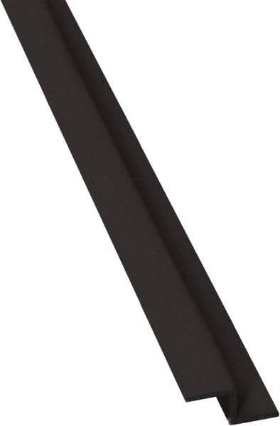 Genesis - 3-1/2" Long x 24-1/4" Wide x 3.24" Thick, Vinyl Trim Kit - ASTM E-84 Specification, Black - Americas Industrial Supply