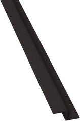 Genesis - 3-1/2" Long x 24-1/4" Wide x 3.24" Thick, Vinyl Trim Kit - ASTM E-84 Specification, Black - Americas Industrial Supply