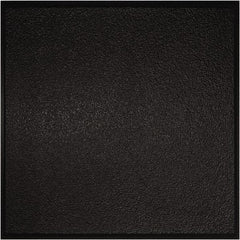 Genesis - 23-3/4" Long x 23-3/4" Wide x 0.11" Thick, Vinyl Ceiling Tile - ASTM E-84 Specification, Black - Americas Industrial Supply