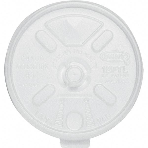 DART - Liftn'Lock Lids, 10-14 oz Cups - Translucent - Americas Industrial Supply