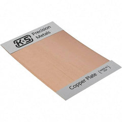 Made in USA - Copper Sheets Material: Copper Thickness (Decimal Inch): 0.0500 - Americas Industrial Supply