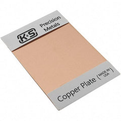 Made in USA - Copper Sheets Material: Copper Thickness (Decimal Inch): 0.0500 - Americas Industrial Supply