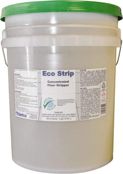 Detco - 5 Gal Pail Stripper - Use on Resilient Flooring - Americas Industrial Supply