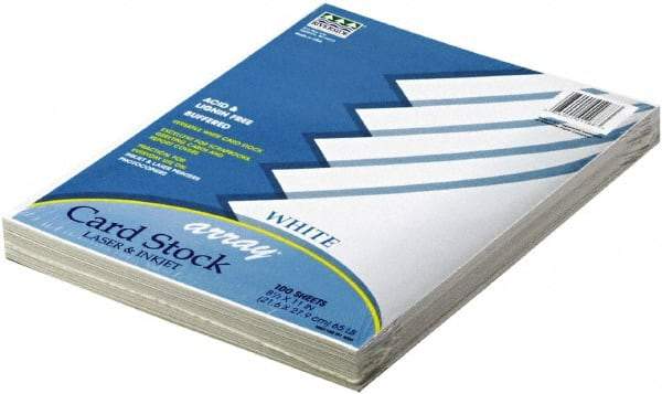 Pacon - 8-1/2" x 11" White Copy Paper - Use with Copiers,Inkjet Printers,Laser Printers,Typewriters - Americas Industrial Supply