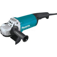 Corded Angle Grinder: 7″ Wheel Dia, 8,500 RPM, 5/8-11 Spindle 15A, Trigger Switch