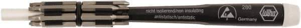 Wiha - 16 Piece, 1/4" Drive Screwdriver Micro Bit Set - #000 to #2 Phillips, 1.2, 1.5, 2, 2.5 & 3mm Slotted - Americas Industrial Supply