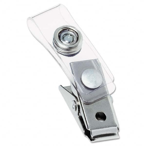 Swingline - Retractable Straps Color: Silver Attachment Type: Clip-On - Americas Industrial Supply