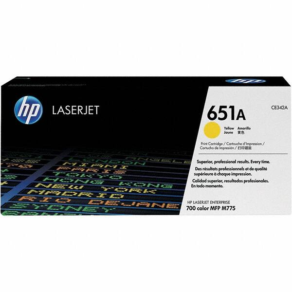 Hewlett-Packard - Yellow Toner Cartridge - Use with HP LaserJet Enterprise 700 Color MFP M775 - Americas Industrial Supply