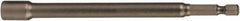 Wiha - 3/8" Magnetic Nutsetter - 1/4" Hex Drive, 12" OAL - Americas Industrial Supply
