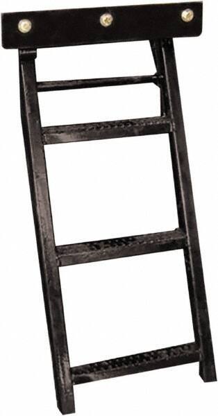 Buyers Products - Steel Retractable Step - 35" Long, Black, For Use with Universal Use - Americas Industrial Supply